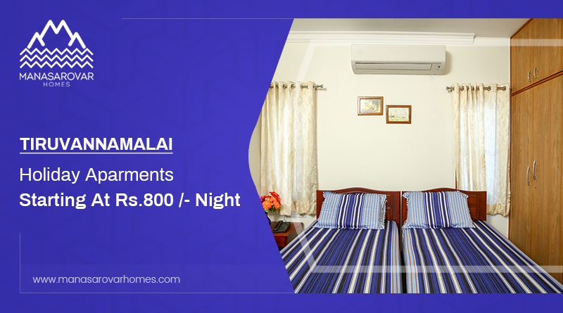 TIRUVANNAMALAI HOLIDAY APARTMENTS STARTING AT RS.800 /- NIGHT